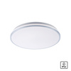 Lampa sufitowa plafon chromowany do łazienki 49cm IP44 ISABELL LED 3000K Just Light 14844-17