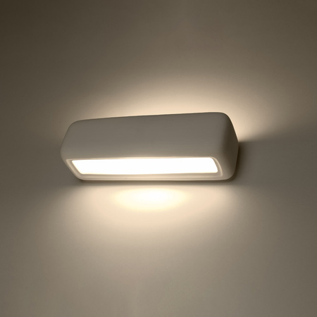 Kinkiet SUBANI ceramiczny biały Sollux Lighting SL.0840