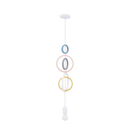 HOOPS 5 LAMPA WISZĄCA 1X20W E27 IQ KIDS MIX KOLOR Candellux 31-12036