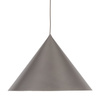 Lampa wisząca metalowy stożek w odcieniu brązu 50cm CONO XL NEW BROWN 1XE27 Tk Lighting 11378