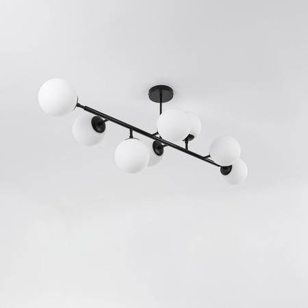 Lampa wisząca Dorado czarna 8xE14 Light Prestige LP-002/8P BK