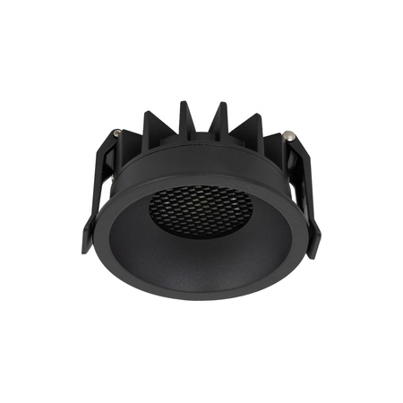 Czarna okrągłe oczko sufitowe 8,6cm NEXUS BLACK CCT 12W Tk Lighting 18127
