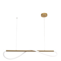 Lampa wisząca Meleca S złota LED CCT Light Prestige LP-2345/1P S GD CCT