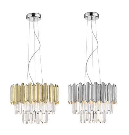 Lampa wisząca GLADIUS 41cm Zuma Line P0535-05B-F4J7 P0535-05B-F4AC kolor do wyboru