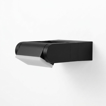 Czarny, ruchomy kinkiet elewacyjny LED IP54 NOVARA Kaja Lighting K-8260