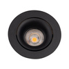 MAXLIGHT H0118 OPRAWA WPUSTOWA BELLATRIX TILTED CZARNA - BEZ MODUŁU ŚWIETLNEGO LED H0112