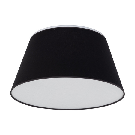 Czarna lampa sufitowa stożkowy abażur 50cm FORMO BLACK 4xE27 Tk Lighting 11207