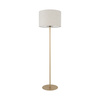 Lampa podłogowa z kremowym cylindrycznym abażurem o średnicy 46cm 1xE27 SANTANA Nowodvorski 11656