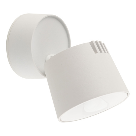 Biała oprawa natynkowa ruchoma tuba wybór barwy światła KYOTO WHITE CCT 12W Tk Lighting 18153