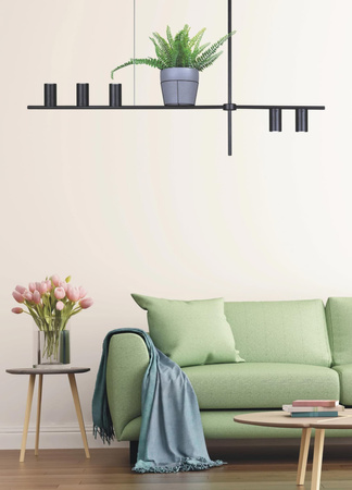 Lampa wisząca ROCCO Kaja K-4756 z kwietnikiem