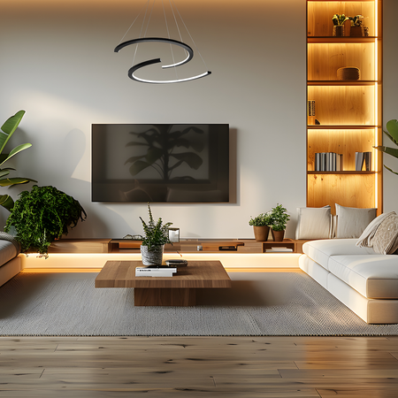 Lampa wisząca LED DOUBLEMOON 30W Milagro ML1178 - designerska lampa wisząca, idealna do nowoczesnych wnętrz.