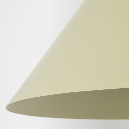 Lampa wisząca duży stożek o średnicy 50cm w kolorze pistacjowym CONO XL PISTACIO 1xE27 Tk Lighting 11420