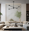 Lampa wisząca CROSS BLACK 4xGX53 Milagro MLP8922