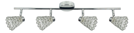 GLOSSY LISTWA 4X40W G9 CHROM Candellux 94-00477