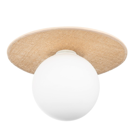 Lampa sufitowa / kinkiet Carter 1xE14 Natural Milagro MLP0226