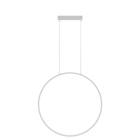 Lampa wisząca Mirror S 60cm biała LED 3000K Light Prestige LP-999/1P S WH