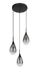 Lampa wisząca KRYS Globo 15576-3H