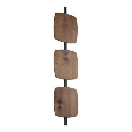 Kinkiet drewniany podświetlający ściane SELVA L ORZECH LED 3000K Tk Lighting 11436