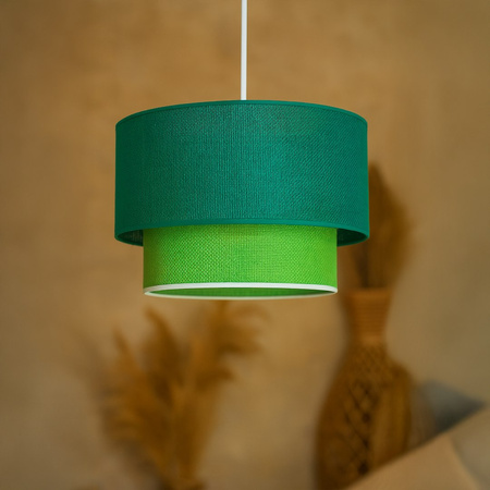 Lampa wisząca BUENO zielony 1xE27 Milagro MLP1828