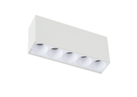 Oprawa sufitowa natynkowa 13,5cm x 3,2cm LED TETRIX 5 8W CCT WH AZZARDO AZ6279