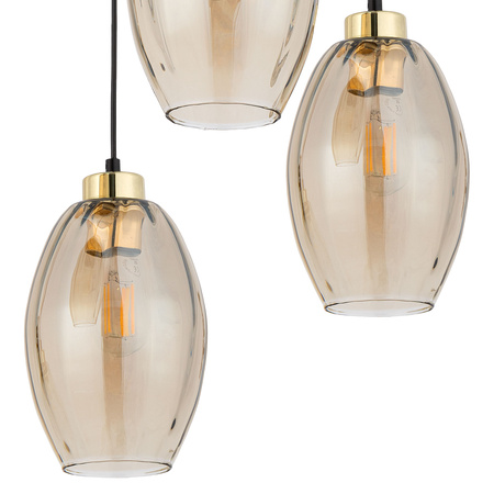 SEBO LAMPA WISZĄCA 3XE27KOŁO TK Lighting 4634