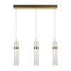 Lampa wisząca Ambiente 3 złota LED CCT Light Prestige LP-1510/3L GD