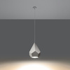 Lampa wisząca PAVLUS ceramiczna biała Sollux Lighting SL.0844