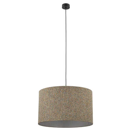 Lampa wisząca abażur 50cm VELLUM BLACK MULTICOLOR 1xE27 Tk Lighting 10752