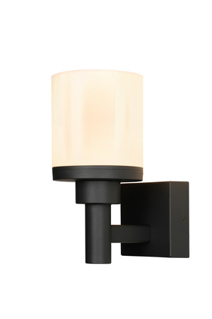 Saponia lampa ogrodowa kinkiet górny 17,8x25cm czarny 12W LED IP65 Candellux 21-32386