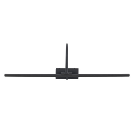 Nowoczesny kinkiet liniowy czarny 59cm – oświetlenie nad lustro lub obraz LED 3000K ARTLINE LED Nowodvorski 11958