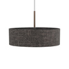 Lampa wisząca o średnicy 65cm z abażurem w kolorze czarny melanż 1xE27 AMARELA L Nowodvorski 11660