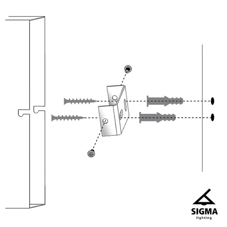 Kinkiet VARIO czarny Sigma 40564