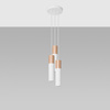 Lampa wisząca PABLO 3P biała Sollux SL.1013