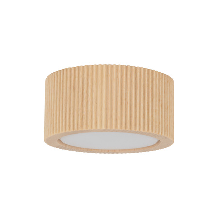Oprawa sufitowa ryflowana drewniana tuba o średnicy 9,5cm EVE CORTE WOOD 1xGX53 Tk Lighting 11441