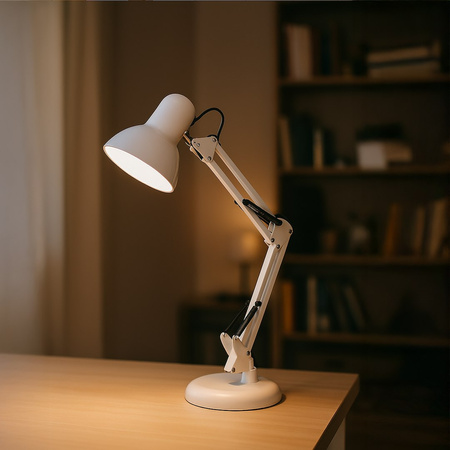 Lampka biurkowa Nexa Biały 1xE27 Milagro ML1637