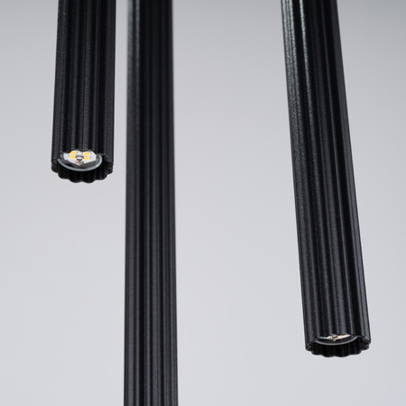 Lampa wisząca ARCHE 3P czarna Sollux SL.1341