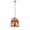 Lampa wisząca Alan nowoczesna miedziana ze szklanym kloszem Italux MD-OYD-10310B-SP3 COPPER