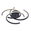Plafon Spider 51 cm czarny LED CCT Light Prestige LP-1255/1C 51 BK