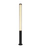 Czarny słupek ogrodowy LED 152cm Maxlight F0066 Gardenia 32W