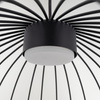 Lampa wisząca druciana o średnicy 50cm SPHERA L BLACK 1XGX53 Tk Lighting 11301