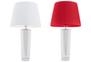 Lampa stołowa CALIGARI plisowany abażur 68cm Argon 3913 3914 - kolor do wyboru