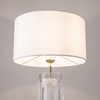 Duża lampa stołowa 52cm ze szklaną podstawą Muse MOD304TL-01G Maytoni