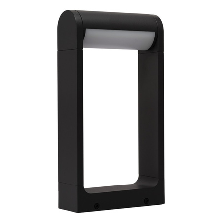 Lampa ogrodowa mała ramka w czarnym kolorze FRAME 30 3000K BK Azzardo AZ6760