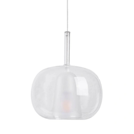 Lampa wisząca szklany przeźroczysty klosz 1xE27 GRACE A CLEAR AZZARDO AZ6271