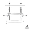 Lampa sufitowa AQUA BLACK Sigma 33468