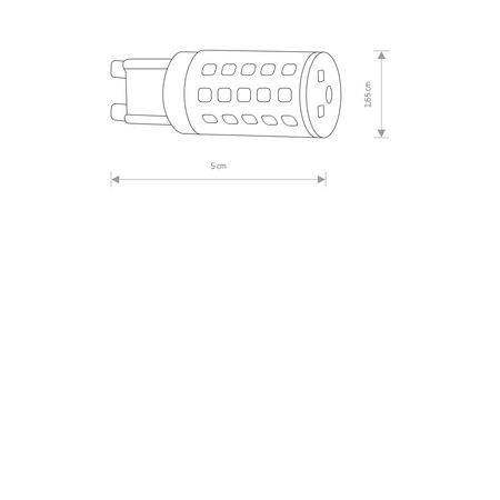 Żarówka BULB LED G9 4W 4000K Nowodvorski 7504