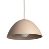 Metalowa lampa wisząca w kolorze beżowym o średnicy 34cm FARO SABIA 1xE27 Tk Lighting 10657
