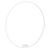 Biały duży pierścień ścienny LED 90cm Ringa L IP44 WL0116-L-WH Yaskr