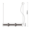 Lampa wisząca Aeris 3 linia dymna LED CCT Light Prestige LP-2137/3L SM