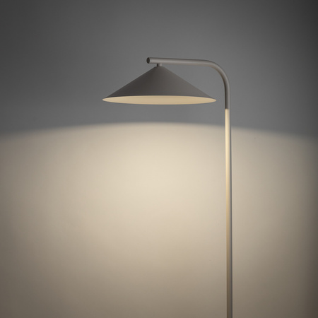 Metalowa lampa stojąca ze stożkowym kloszem 1xGX53 LUME KASZMIR Tk Lighting 16187